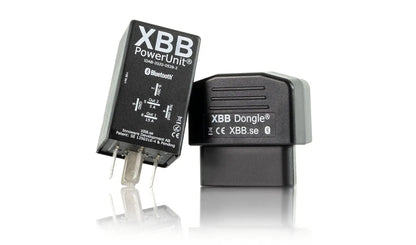 XBB-dongle og XBB-strømenhet