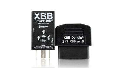 XBB-dongle og XBB-strømenhet
